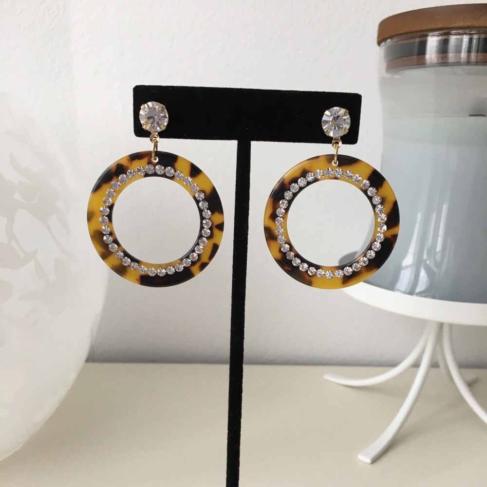 Tortoise-Shell Park Lane Earrings